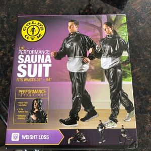 Golds gym Sweat/Sauna Suit L/Xl